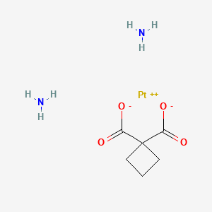 Structura chimică 2D a Carboplatinum
