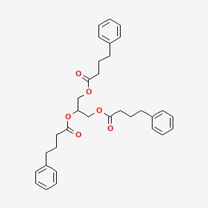 Structura chimică 2D a Glyceroli Phenylbutyras