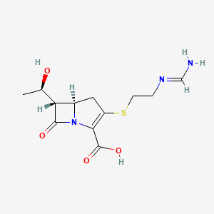 Structura chimică 2D a Imipenemum+cilastatinum+relebactamum