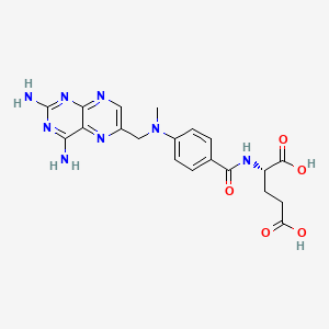 Structura chimică 2D a Methotrexatum