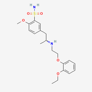 Structura chimică 2D a Tamsulosinum
