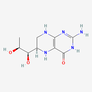 Structura chimică 2D a Sapropterinum
