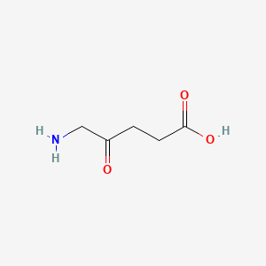 Structura chimică 2D a Acidum 5-Aminolevulinicum