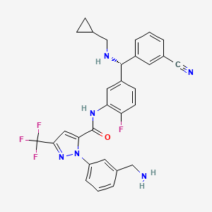 Structura chimică 2D a Berotralstatum