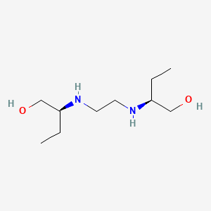 Structura chimică 2D a Ethambutolum