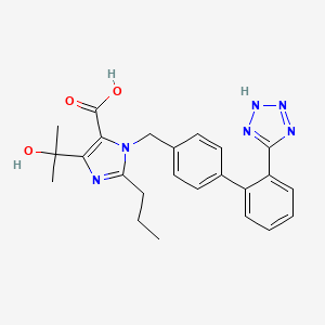 Structura chimică 2D a Olmesartanum Medoxomilum