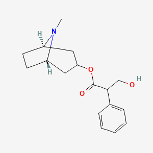 Structura chimică 2D a Atropine
