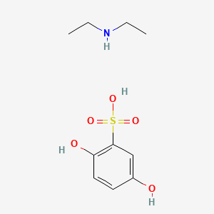 Structura chimică 2D a Etamsylatum