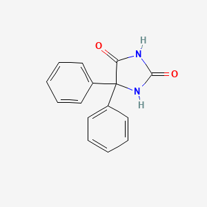 Structura chimică 2D a Phenytoinum
