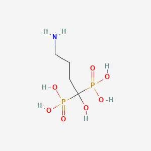 Structura chimică 2D a Acidum Alendronicum