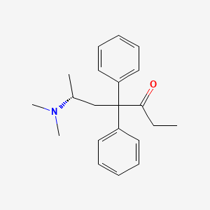 Structura chimică 2D a Levomethadonum