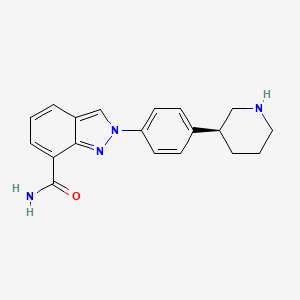 Structura chimică 2D a Combinatii (niraparibum+abirateronum)
