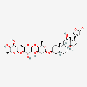 Structura chimică 2D a Digoxin