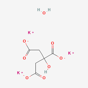 Structura chimică 2D a Combinatii (kalii Citras+kalii Hydrogen Carbonas)