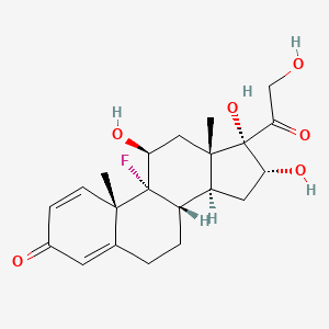 Structura chimică 2D a Combinatii (triamcinolonum +chlorquinaldolum)
