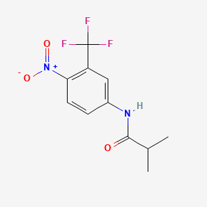 Structura chimică 2D a Flutamidum