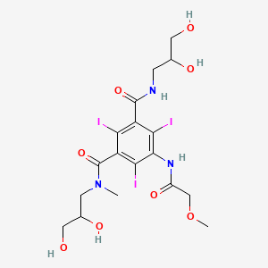 Structura chimică 2D a Iopromidum