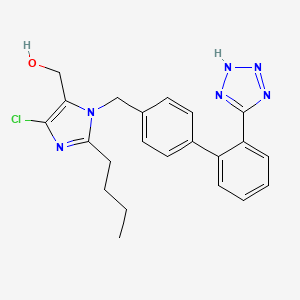 Structura chimică 2D a Losartan