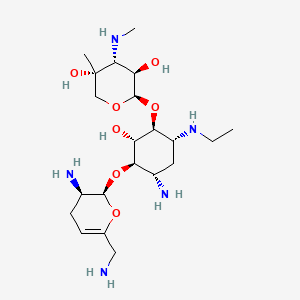 Structura chimică 2D a Combinatii (netilmicinum+dexamethasonum)