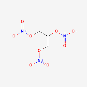 Structura chimică 2D a Nitroglycerinum