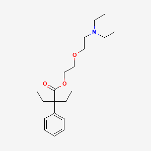 Structura chimică 2D a Oxeladinum