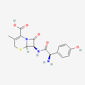 Structura chimică 2D a Cefadroxilum