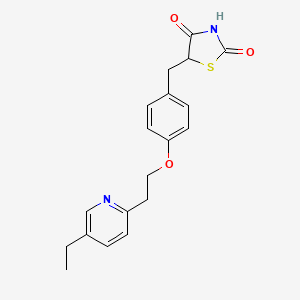 Structura chimică 2D a Pioglitazone