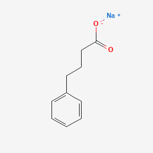 Structura chimică 2D a Sodium Phenylbutyrate