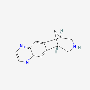 Structura chimică 2D a Vareniclinum