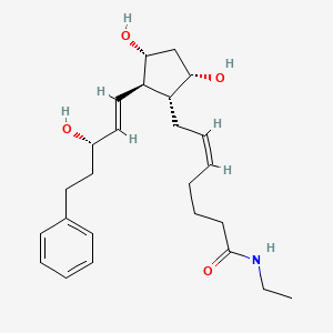Structura chimică 2D a Combinatii (bimatoprostum+timololum)