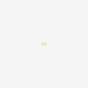 Structura chimică 2D a Gallium (68ga) Gozetotida