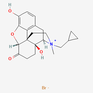 Structura chimică 2D a Methylnaltrexone Bromide