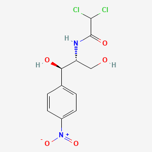 Structura chimică 2D a Chloramphenicolum