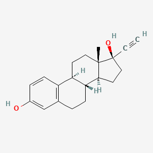 Structura chimică 2D a Combinatii (etinilestradiolum+cyproteronum)
