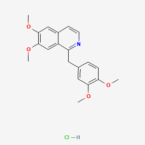 Structura chimică 2D a Papaverini Hydrochloridum
