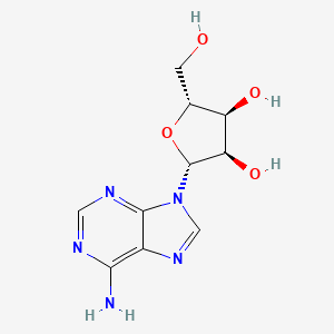 Structura chimică 2D a Adenosinum