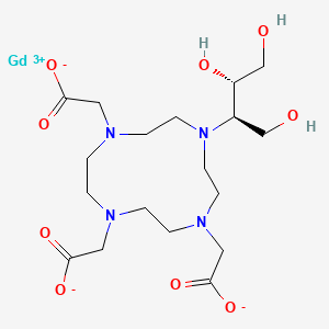 Structura chimică 2D a Gadobutrolum