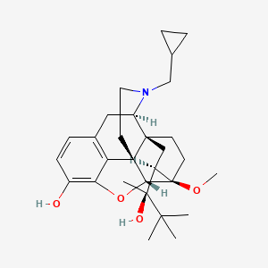 Structura chimică 2D a Combinatii (buprenorphinum+nalaxone)