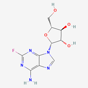 Structura chimică 2D a Fludarabinum