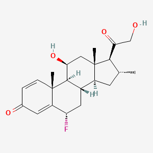 Structura chimică 2D a Combinatii (fluocortolonum+cinchocainum)
