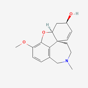 Structura chimică 2D a Galantaminum