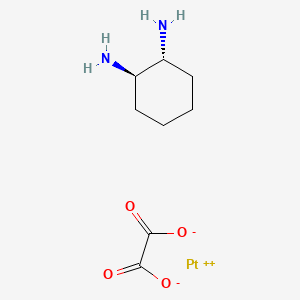 Structura chimică 2D a Oxaliplatinum